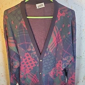 Cardigan 50%wool   Made In Italy Size 54